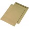 MAILmedia 301017 E4 Lot de 2 enveloppes a  patte autocollante sans fenetre Marron