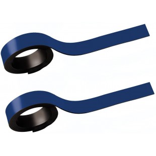 65201-37 bande magnetique, (L) 5 mm x (L) 1.000 mm, bleu