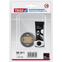 tesa Power.Kit adapter BK20, adhesif replacement kit, zamak ring, diameter 41mm, height 8mm