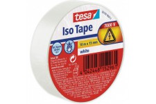 Tesa 56192 Iso Tape Ruban isolant electrique 10 m x 15 mm, 56192-00011-02