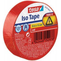 Tesa 56192 Iso Tape Ruban isolant electrique 10 m x 15 mm, 56192-00013-02