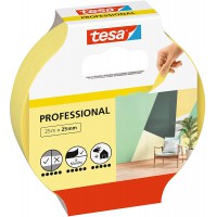 Tesa Masking Tape PRECISION INDOOR Jaune 25m x 38mm 56271-00000-01