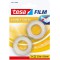 Tesa Lot de 2 Rubans Adhesifs Transparents - Rouleau Resistant Double Face et Hautement Adhesif - Adhesif en Polypropylene - Rub