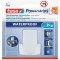 Tesa Powerstrips Porte Rasoir Metal Wave - Waterproof - Support de Rasoir Amovible en Acier Inox pour la Douche - Peut supporter