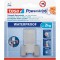 Tesa Powerstrips Porte Rasoir Metal Zoom - Waterproof - Support de Rasoir Amovible en Acier Inox pour la Douche - Peu