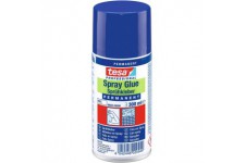 tesa 60021 - Colle en Spray Permanente 300 ml - Glue Aerosol pour le Collage Permanent de Materiaux Legers et Moyens avec Surfac