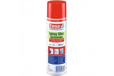 tesa Colle en spray Extra Fort 500 ml, Transparent, TE60022-00000-02