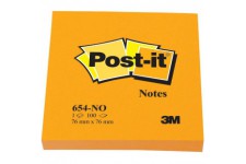 Post-it Notes repositionnables 76 x 76 mm Orange