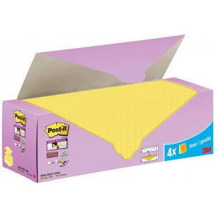 Post-it ZNotes Super Sticky ZNotes Armoire Jaune canari 76 x 76 mm