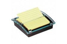 Post-it Z-Super Sticky Bloc de 90 Notes repositionnables 101 x 101 mm + Devidoir Millenium Jaune