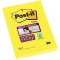 Post-it 660-S Notes Repositionnables 102 x 152 mm 75 Feuilles Jaune Jonquille