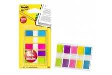 Post-it Pack de 20 Mini Marque-pages Neon Lot de 5