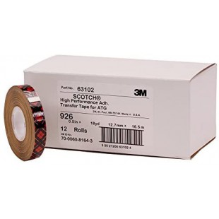 3M Ruban a  transfert d'adhesif ATG 926, 19 mm x 33 m