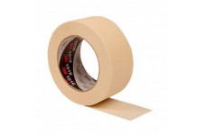 3M 7100044322 Ruban Adhesif de Masquage Papier Crepe 101E 24 mm x 50 m Beige