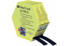 3M Dual Lock SJ354X Ruban Boucles et Crochets 25,4 mm x 5 m Noir