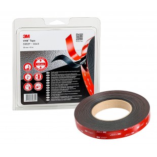 3M VHB 5952F, Ruban Adhesif Mousse Double Face - Excellente Adhesion a  la Plupart des Peintures Poudre, Metaux, Verre, Bois Ver