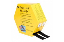 3M Dual Lock SJ354D, Solutions de Fixations Amovibles - Ideale Adhesion sur les Plastiques Comme le Polypropylene, Polyethylene,