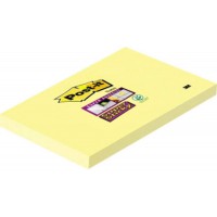 Post-it Super Sticky Notes repositionnables 90 feuilles 76 x 127 mm Jaune