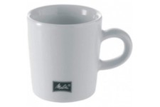 Lot de 6 : Melitta 18909Tasse a cafe"M de bonnets Blanc