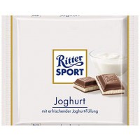 Ritter SPORT Feuille de chocolat yaourt feuille 12 x 100g (1200g)