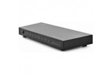 DIGITUS HDMI Splitter 8-Port 1080p 3D HDMI High Speed 2.25 Ghz/225 MHz Metal housing Black
