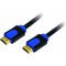 LogiLink CHB1103 Cable HDMI V1.4 avec Ethernet 19-pin Male/Male 3 m + Colour box avec Logo Noir