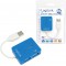 LogiLink Smile Hub USB 2.0 4 Ports Bleu