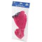 LogiLink KAB0016 Pack de 10 Attache-cables 500 x 20 mm Rose
