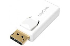LogiLink CV0057 Adaptateur DisplayPort vers HDMI Blanc