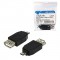 LogiLink AU0029 Adaptateur USB 2.0 Micro B Male/A Femelle Noir