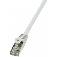 LogiLink CP1022S Cable reseau Cat5e F/UTP AWG26 0,50 m Gris