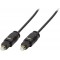 LogiLink CA1006 Cable Acoustique 2 x TOSLink male 1 m Noir