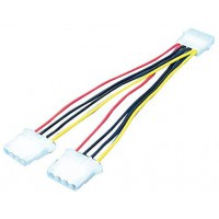 LogiLink CP0001 Cable d'alimentation Femelle/Femelle 0,20 m Multicolore