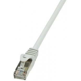 LogiLink CP1092S Cable reseau Cat5e F/UTP AWG26 10 m Gris