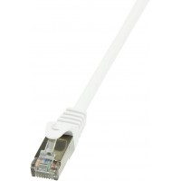 LogiLink EconLine Cable reseau Cat6 F/UTP AWG26 3 m Blanc