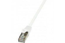 LogiLink EconLine Cable reseau Cat6 F/UTP AWG26 3 m Blanc