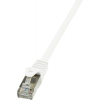 LogiLink EconLine Cable reseau Cat6 F/UTP AWG26 10 m Blanc