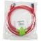 LogiLink PrimeLine Cable reseau Cat6A S/FTP AWG26 PIMF LSZH 1,50 m Rouge