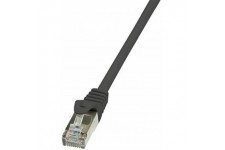 LogiLink CP1033S Cable reseau Cat5e F/UTP AWG26 1 m Noir