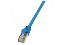 Cables reseau Cat5e F/UTP AWG26 1 m Bleu