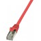 LogiLink CP1084S Cable reseau Cat5e F/UTP AWG26 7,50 m Rouge