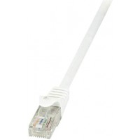 LogiLink EconLine Cable reseau Cat6 U/UTP AWG24 0,25 m Blanc