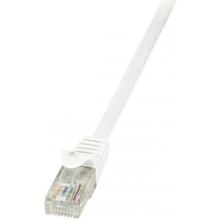 LogiLink EconLine Cable reseau Cat6 U/UTP AWG24 5 m Blanc