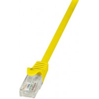 LogiLink EconLine Cable reseau Cat6 U/UTP AWG24 5 m Jaune