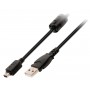 Câble USB 2.0 A mâle - Olympus mâle à 12 broches 2.00 m Noir 