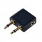 LogiLink CA1089 Adaptateur Audio pour Avion Noir