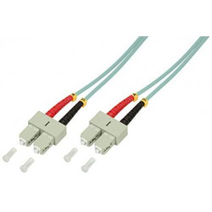 LogiLight Fibre Patch Cable (50/125µ oM3 Duplex SC/SC 3 m