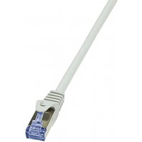 PrimeLine Cat.7 S/FTP 0.5m cable de reseau Gris 0,5 m Cat7 S/FTP (S-STP)