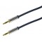 Cable connecteur Audio 3.5 stereo coudee Droit 3 m