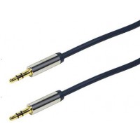 Cable connecteur Audio 3.5 stereo coudee Droit 3 m